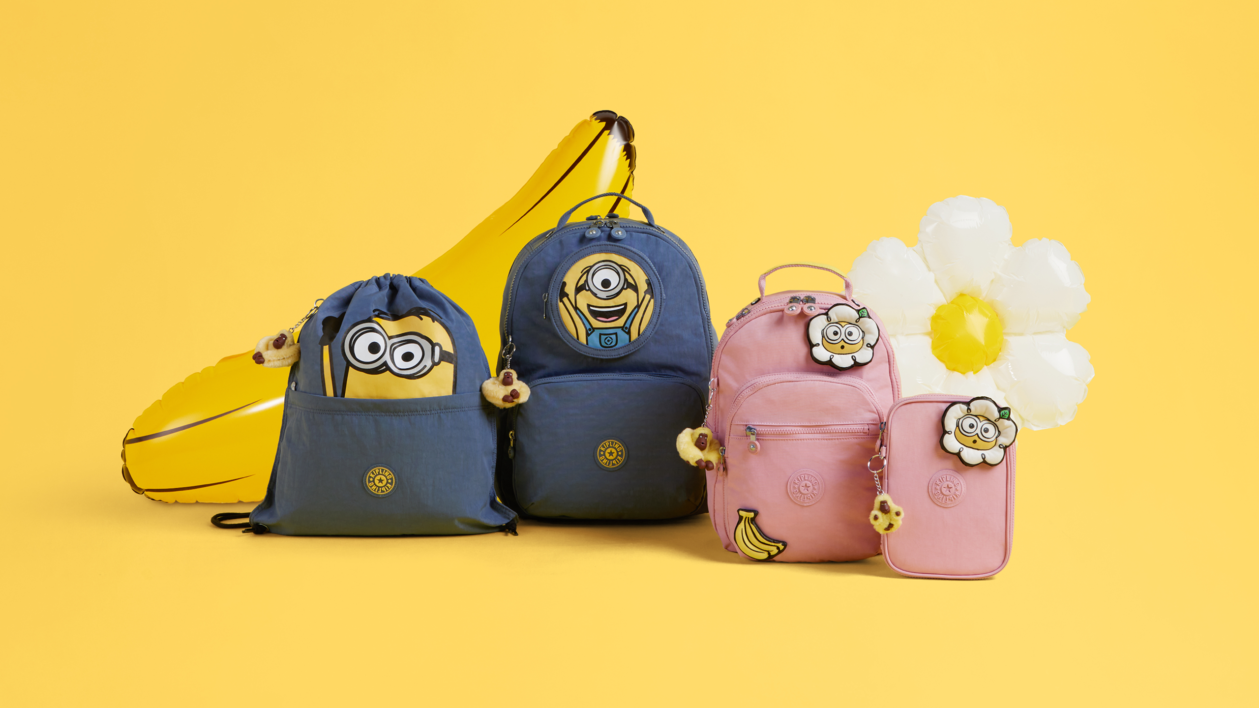 Kipling x Minions Collection